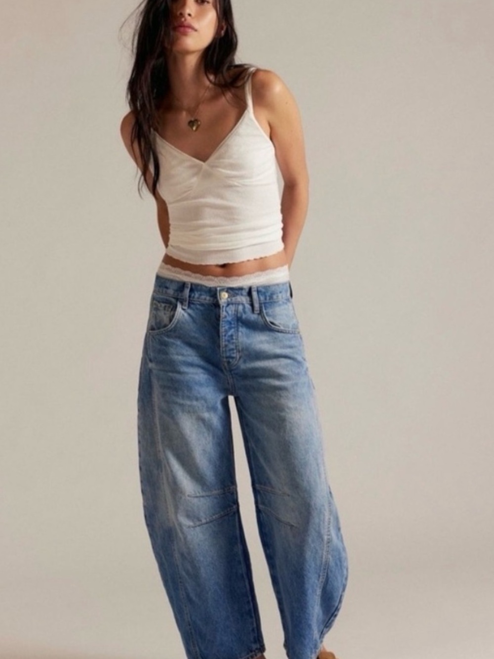 We The Free Lucky You Barrel Jeans 27